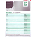 2012 Swift Caravan PriceList