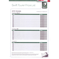 2013 Swift Caravan PriceList