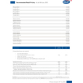 2016 Bailey Caravan Price List