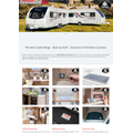 SWIFT CASTLE CONWAY 2016 Caravan for Sale Specifications