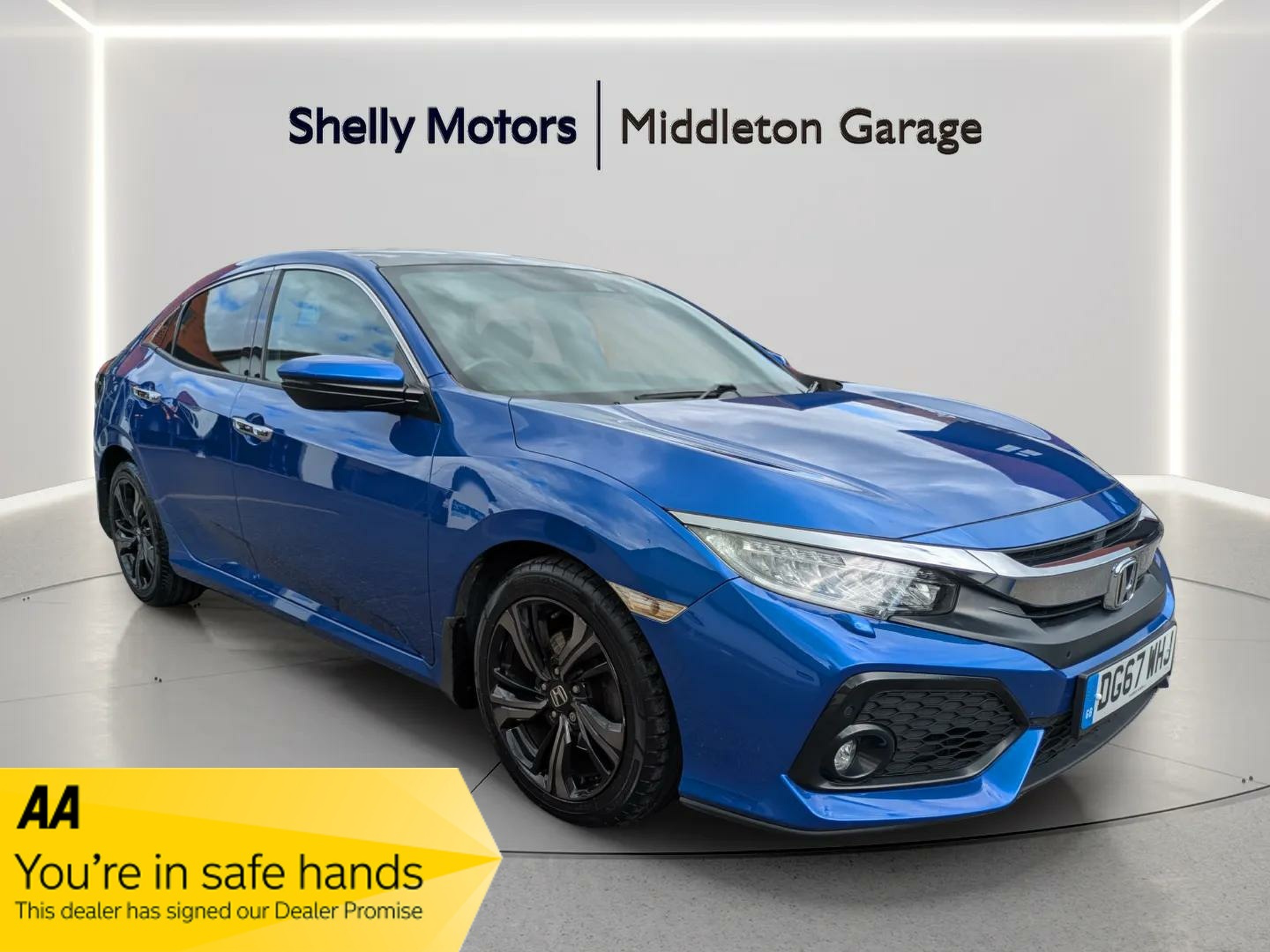 2017 Honda Civic 1.5 Vtec Turbo Prestige 5dr Cvt