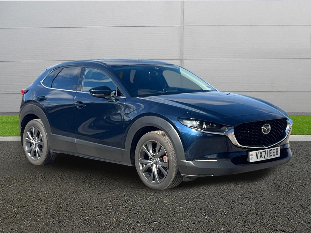 Deep Crystal Blue 2021 Mazda CX-30 2.0 e-SKYACTIV X GT Sport Auto Hatchback Front-wheel drive Automatic