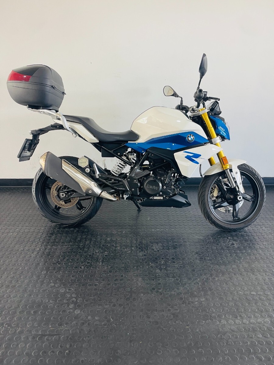 BMW G310 R LIGHT WHITE