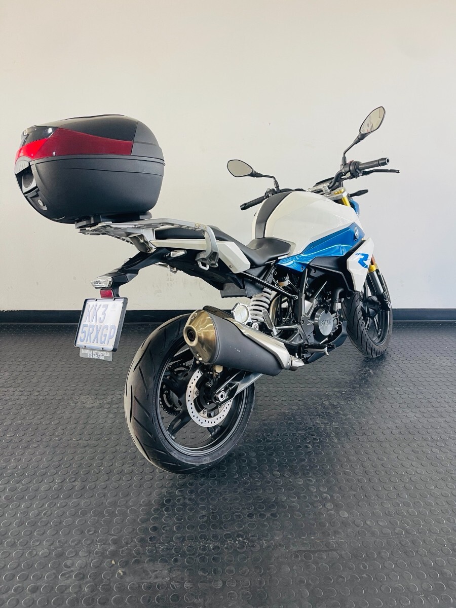 BMW G310 R LIGHT WHITE