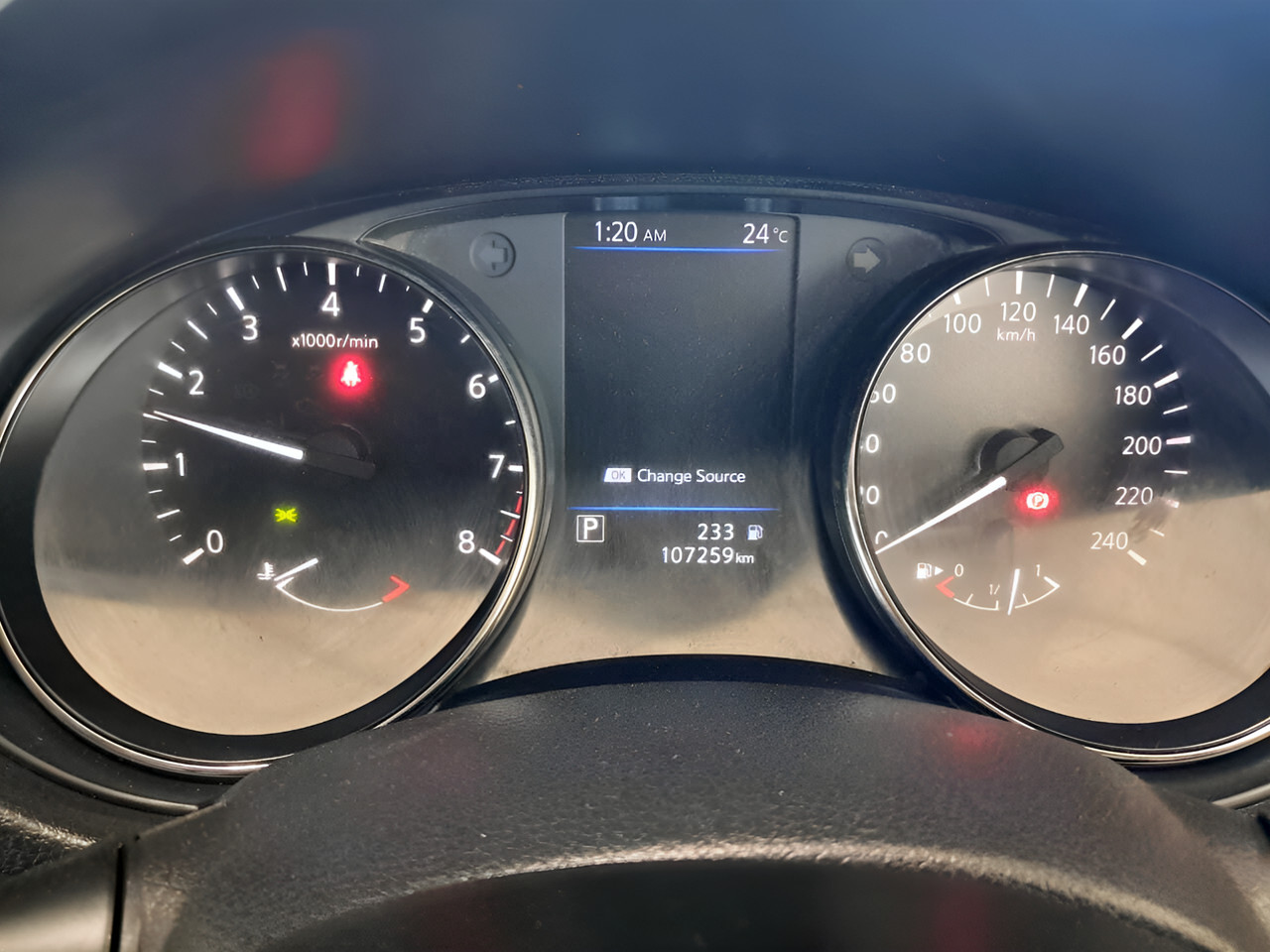 Nissan X-Trail 2.5 ACENTA 4X4 CVT 7s