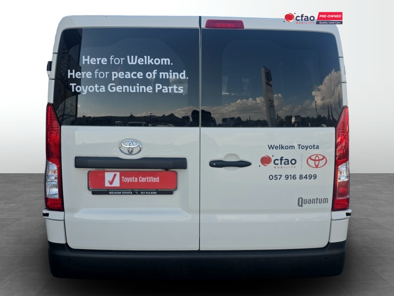 Toyota QUANTUM 2.8 LWB PANEL VAN MANUAL