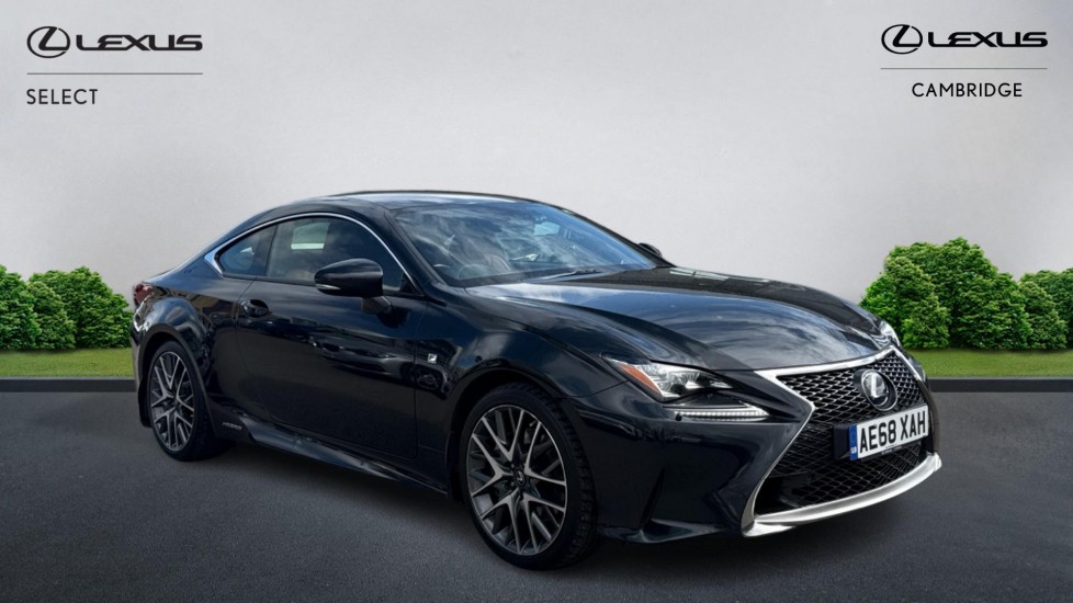 2018 Lexus RC 300h 2.5 F SPORT (220bhp) (Premium Nav)