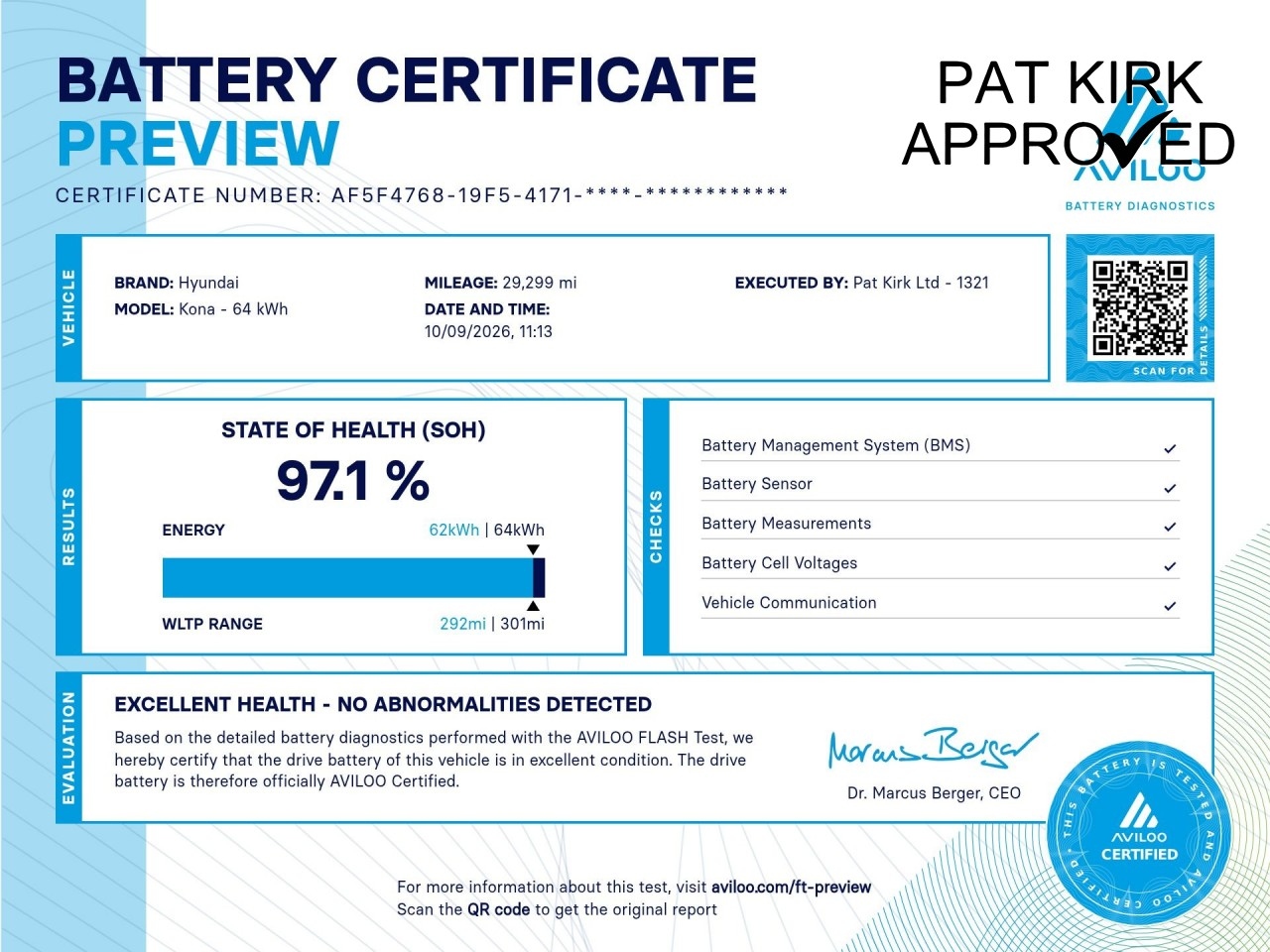 2023 Hyundai Kona 150kW Ultimate 64kWh 5dr Auto - vehicle photo 2 for sale on PureCar