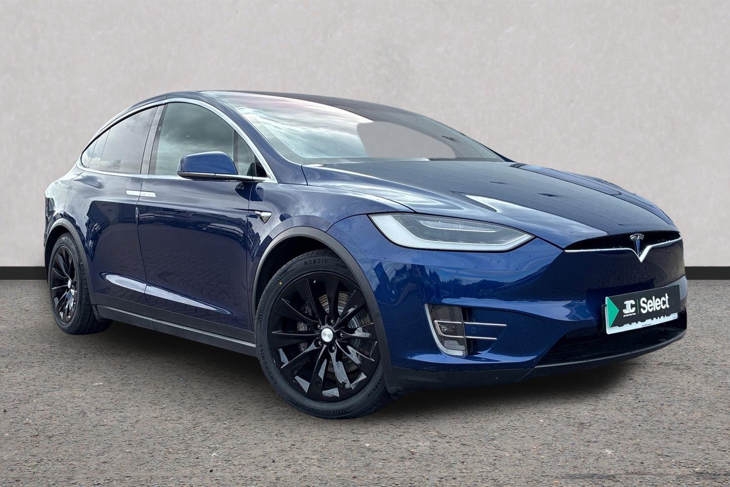 Tesla Model X listing photo