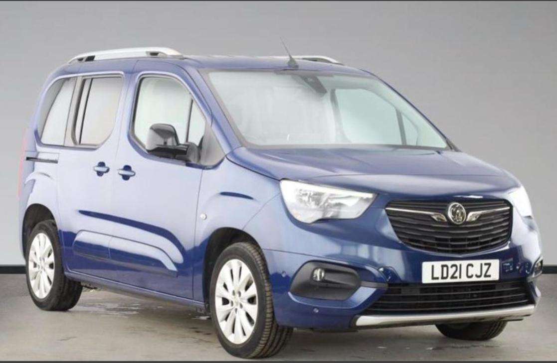 2021 Vauxhall Combo Life 1.2i Elite MPV Front-wheel drive Automatic
