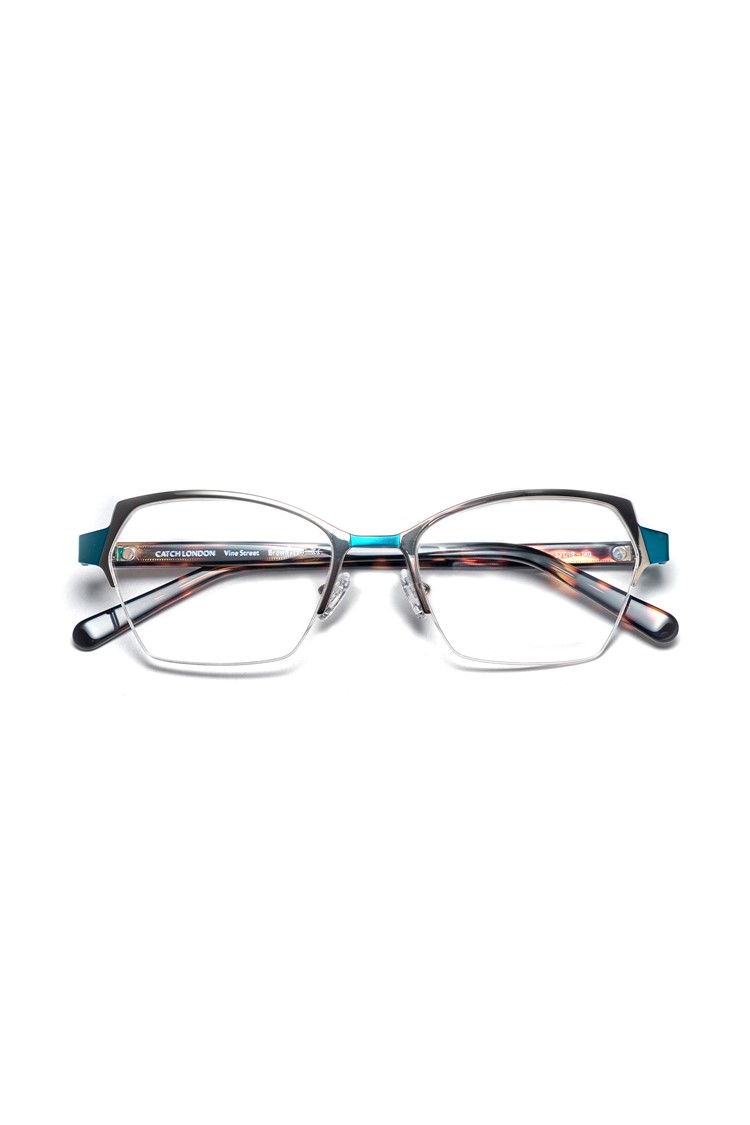 CATCH LONDON FEATHERSTONE 
BLACK-18. Cateye 58mm Sunglasses Catch London | Eyewear Handmade in Britain main image 4