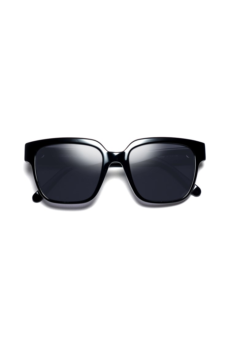 CATCH LONDON FEATHERSTONE 
BLACK-18. Cateye 58mm Sunglasses Catch London | Eyewear Handmade in Britain main image 2