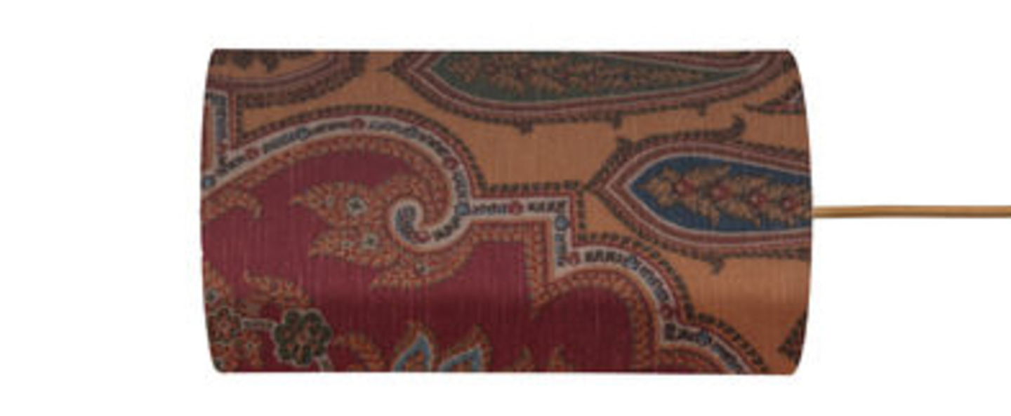banner-image Abat jour brocade rouge o11 5cm h22cm ebb and flow normal