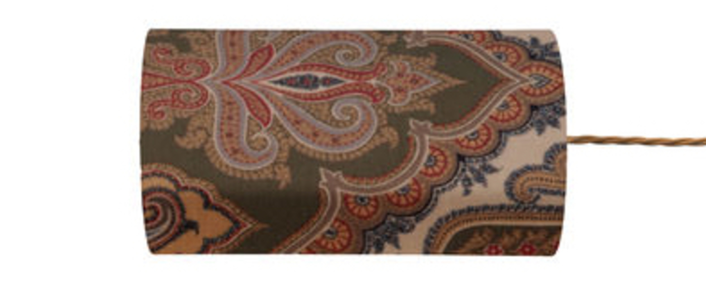 banner-image Abat jour brocade vert o11 5cm h22cm ebb and flow normal