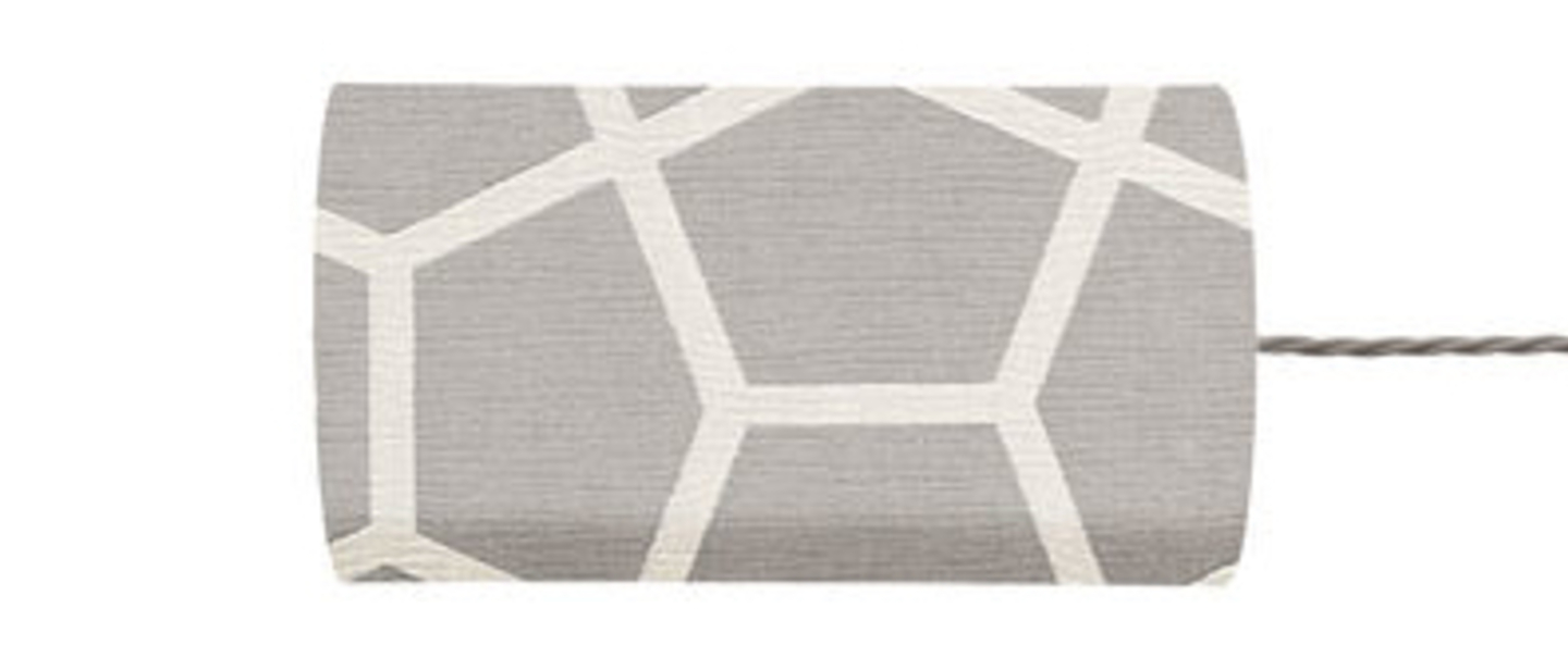 banner-image Abat jour glyptic gris o11 5cm h22cm ebb and flow normal