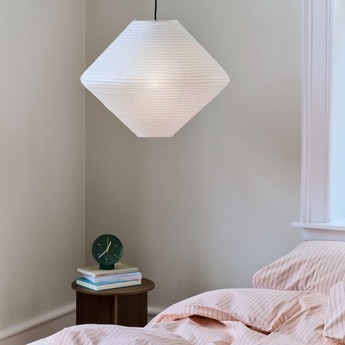 Lampshade, Paper Shade 60, white, Ø60cm, H58cm - HAY - Nedgis Lighting