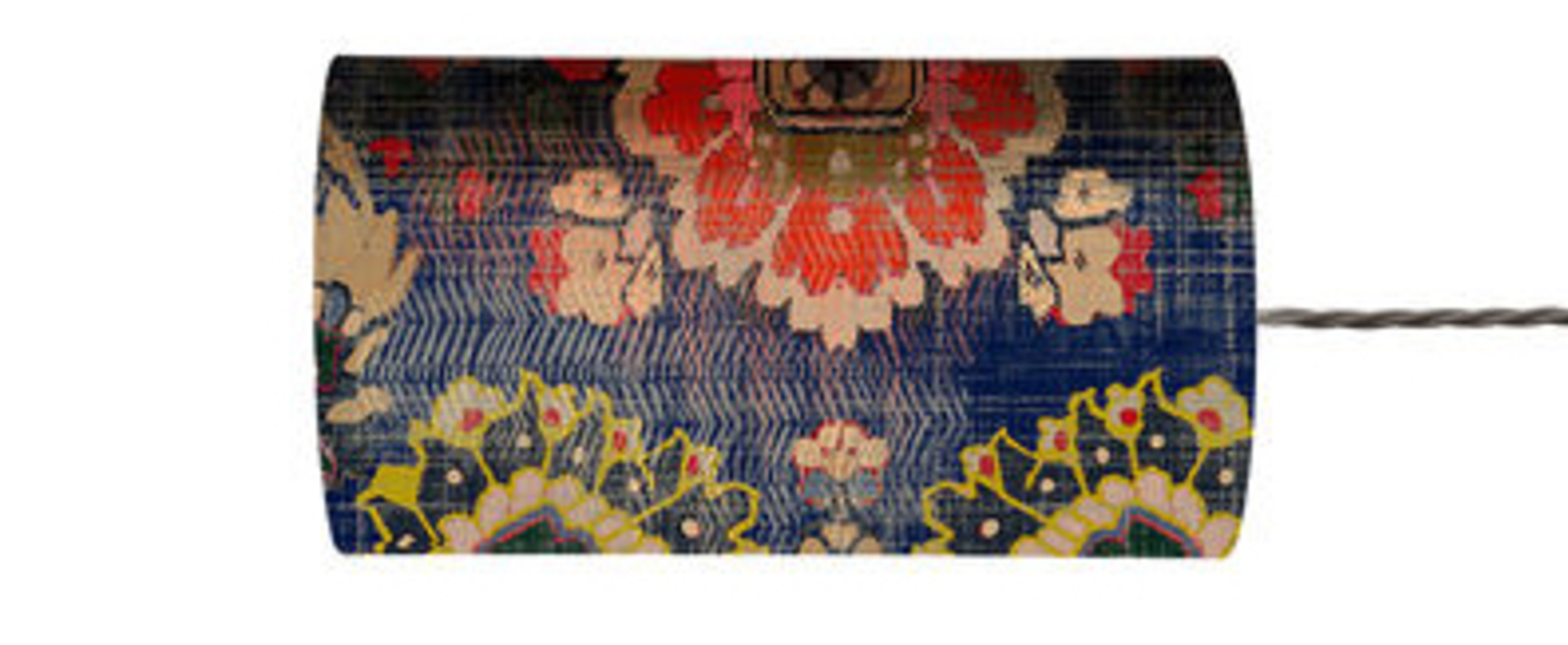 banner-image Abat jour persia bleu o11 5cm h22cm ebb and flow normal