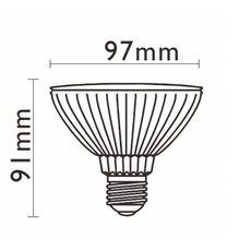 Ampoule e27 par30 non variable  accessoires accessories  marino cristal 21353  design signed nedgis 129069 thumb