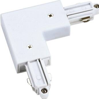 Accessoires connecteur d angle pour rail 1 allumage en saillie blanc l10 4cm h1 8cm slv normal