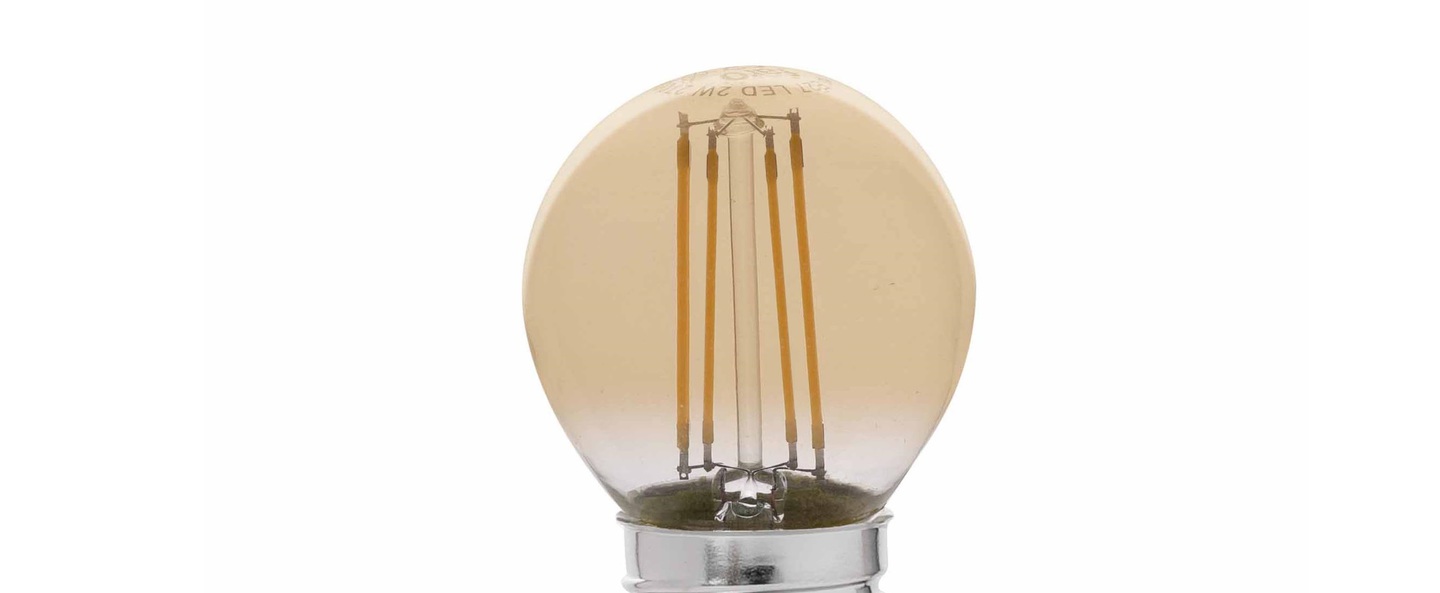 Ampoule classique g45 ambre lcm hcm faro normal