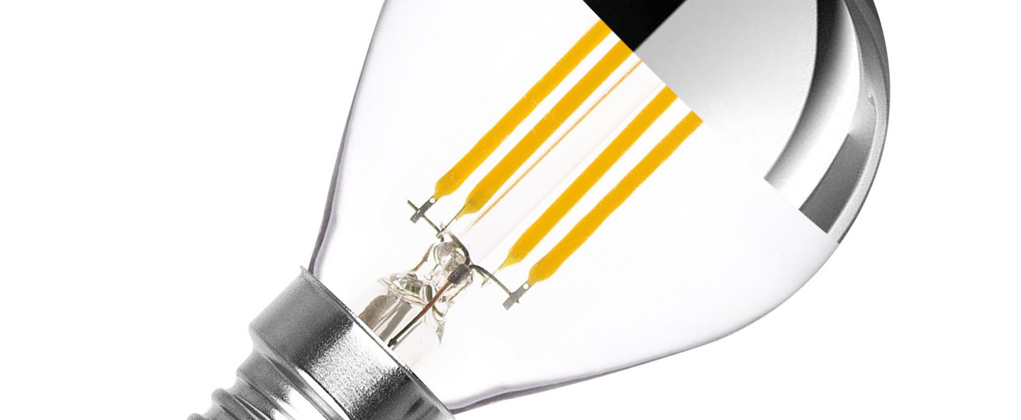 banner-image Ampoule e14 dimmable 3 5w 2500k 300lm calotte argent transparent nedgis normal