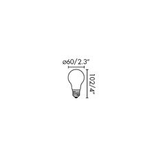 Ampoule e27 led 2700k 7w 800lm cri 80 faro 38614 thumb