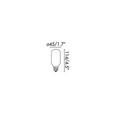 Ampoule e27 led opalin o4 5cm h11 5cm 5w 550lm 3000k faro 81344 thumb