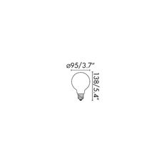 Ampoule e27 mat led 4w 2700k o6cm h12cm 33126 thumb