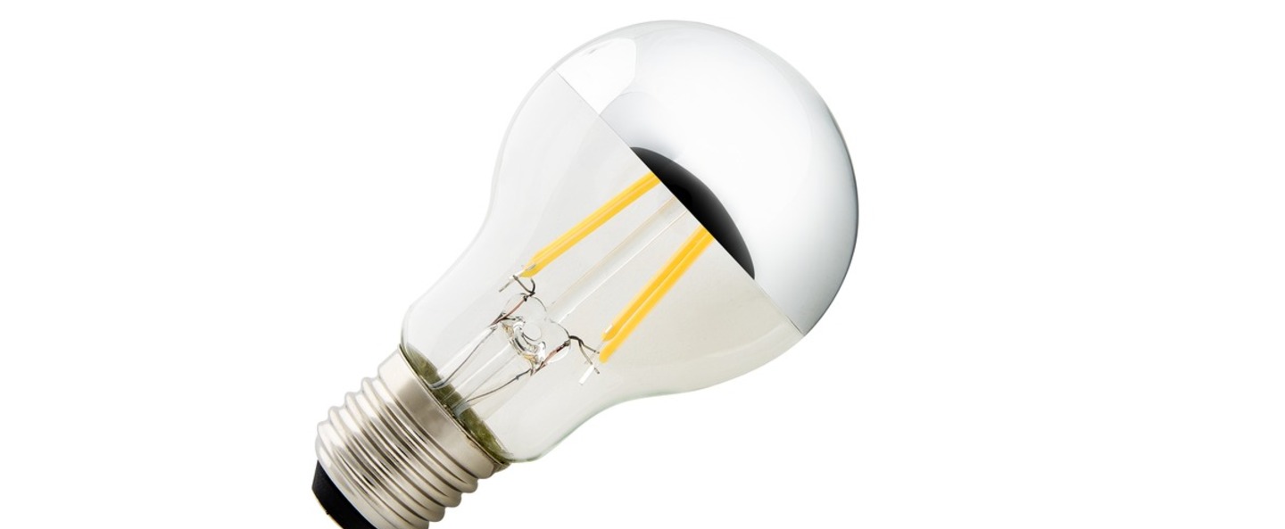 banner-image Ampoule led calotte chrome led e27 6w 640lm 2700k slv normal