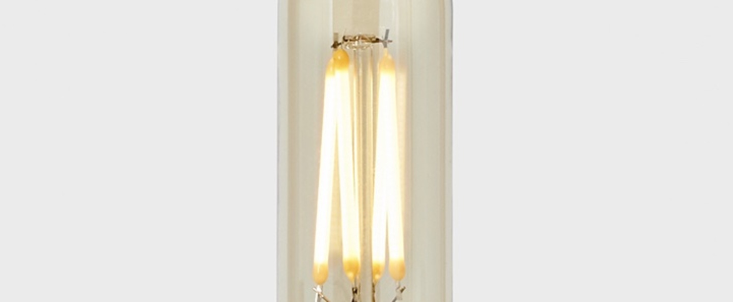 Ampoule led e14 totem i 3w teinte transparent o2 5cm h9 5cm tala normal