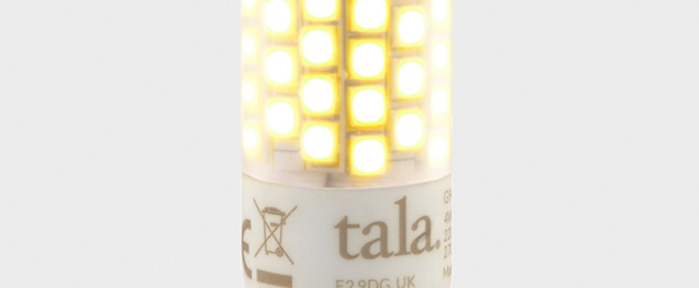 Ampoule led g9 blanc o1 8cm h5 7cm tala normal