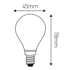 Spherique g45 filament thomas edison ampoule led eco bulb  girard sudron 165461  design signed nedgis 115725 thumb