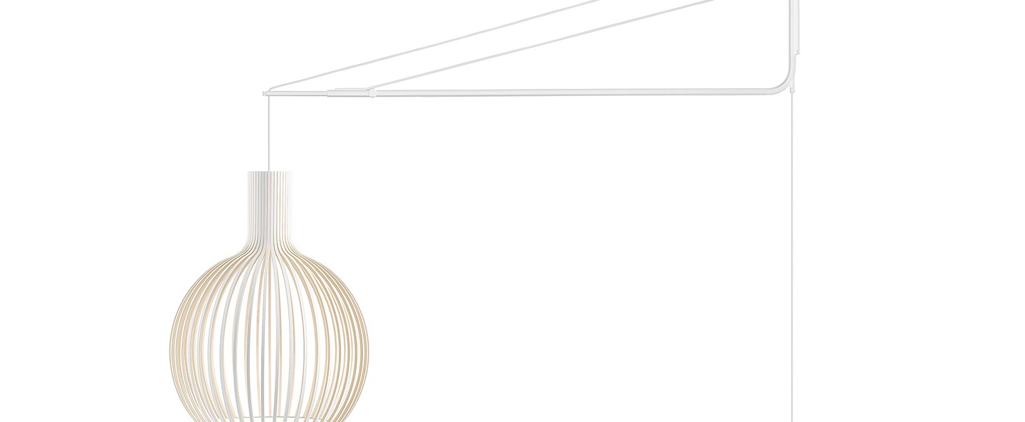 banner-image Applique a bras murale varsi octo l130 230 octo blanc h68cm 54cm secto design normal