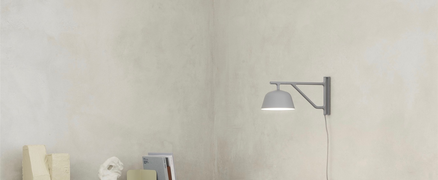 banner-image Applique ambit gris o16 7cm h19 5cm 2700k muuto normal
