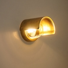 Alba monocle  applique d exterieur outdoor wall light  contain alb 127 brushed brass  design signed nedgis 137621 thumb