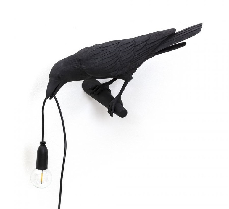 Bird lamp looking left outdoor marcantonio raimondi malerba applique d exterieur outdoor wall light  seletti 14727  design signed nedgis 97198 product