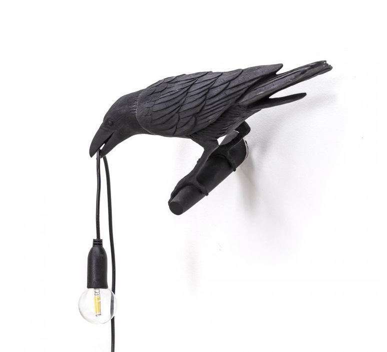 Bird lamp looking left outdoor marcantonio raimondi malerba applique d exterieur outdoor wall light  seletti 14727  design signed nedgis 97200 product