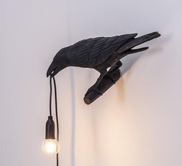 Bird lamp looking left outdoor marcantonio raimondi malerba applique d exterieur outdoor wall light  seletti 14727  design signed nedgis 97203 product