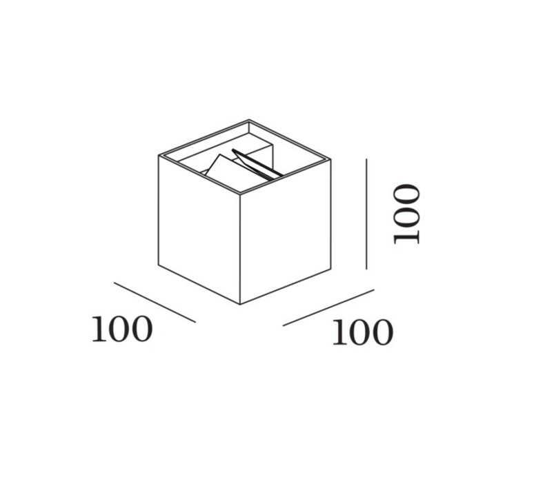 Box outdoor 1 0  applique d exterieur  wever ducre 748168d3  design signed nedgis 211585 product