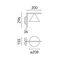 Captain flint michael anastassiades applique d exterieur outdoor wall light  flos f011w30a030  design signed nedgis 129971 thumb