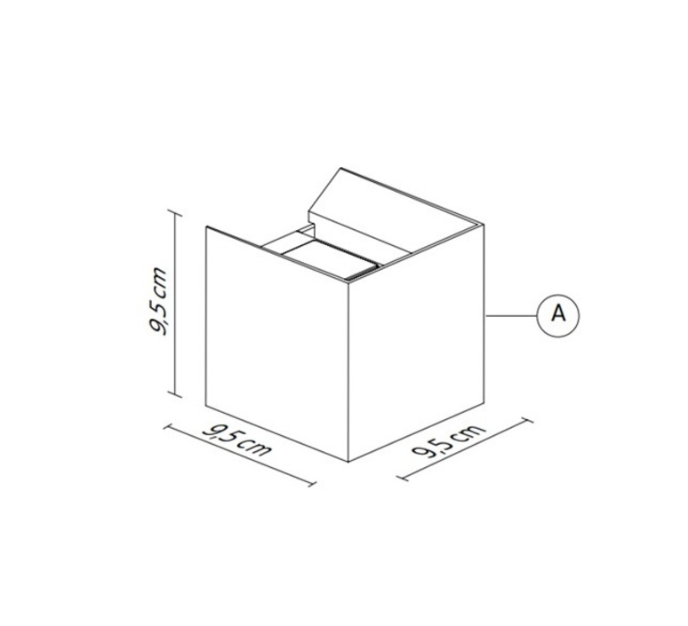 Cobu outdoor  applique d exterieur  karman ap308ab ext  design signed nedgis 211554 product