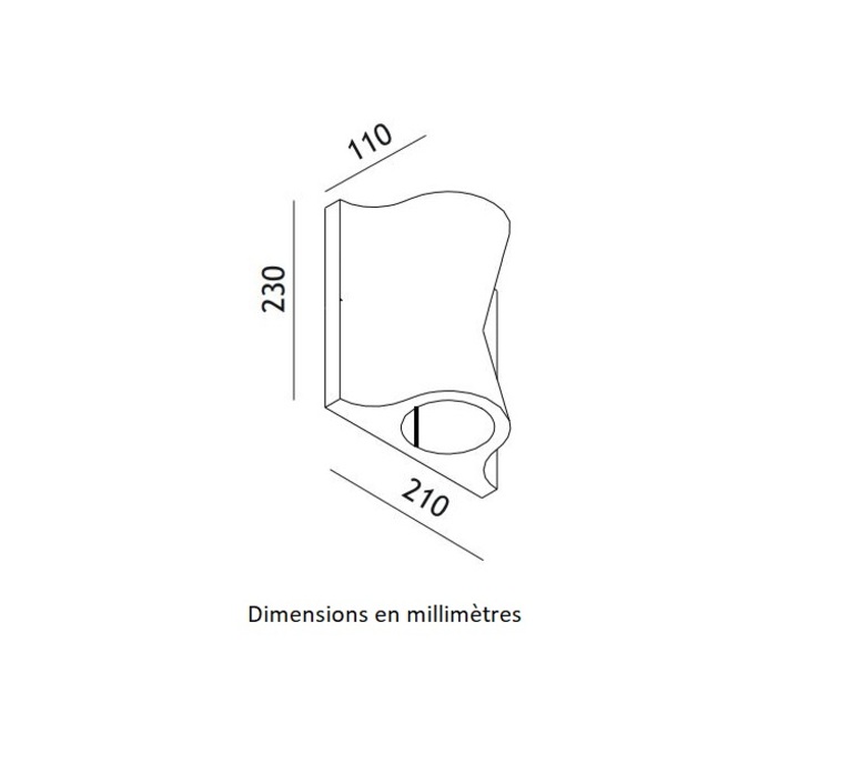 Lido double quel designer studio toscot applique d exterieur  toscot 1072 pr  design signed nedgis 185053 product