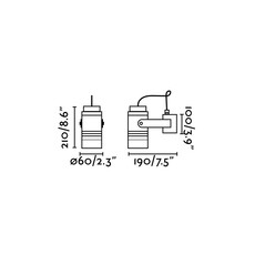 Lit studio faro lab applique d exterieur outdoor wall light  faro 70260  design signed nedgis 148380 thumb