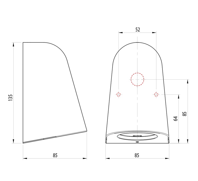 Mast light studio astro applique d exterieur outdoor wall light  astro 1317011  design signed nedgis 101051 product