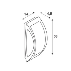 Meridian studio slv applique d exterieur outdoor wall light  slv 230445  design signed nedgis 149795 thumb