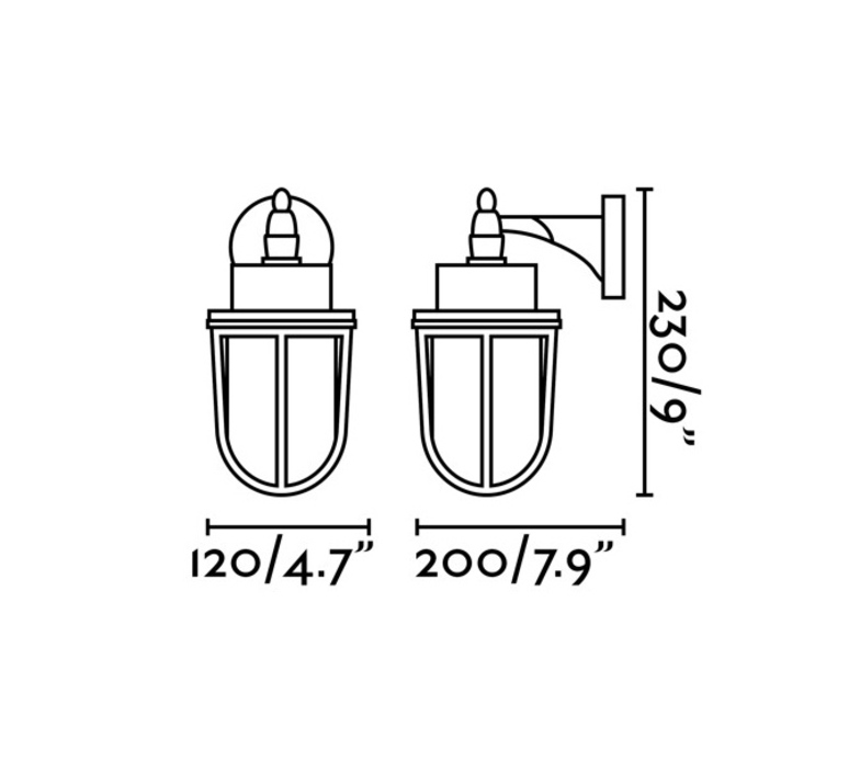 Nahir studio faro lab applique d exterieur outdoor wall light  faro 70992  design signed nedgis 114381 product