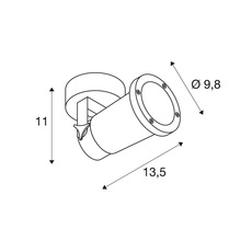 Nautilus 25 studio slv applique d exterieur outdoor wall light  slv 1002867  design signed nedgis 149496 thumb