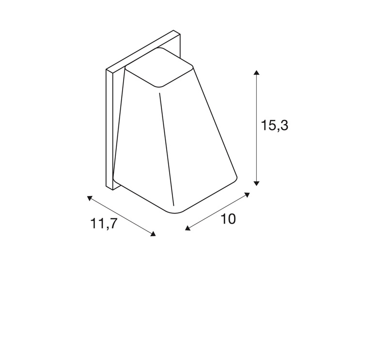 Wallyx  applique d exterieur  slv 227195  design signed nedgis 213348 product