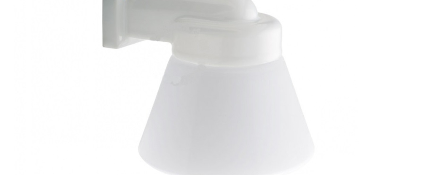 Applique de salle de bain light o 004 blanc ip54 l8cm h6cm zangra normal