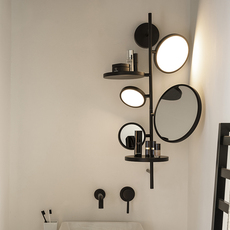 Tell me stories giulia liverani applique de salle de bain bathroomwall light  dcw tms black  design signed nedgis 142904 thumb